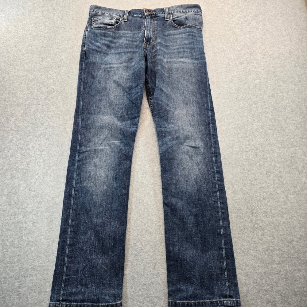 Eddie Bauer Mens Slim Fit Jeans 32x32 Medium Wash Blue Denim Pants